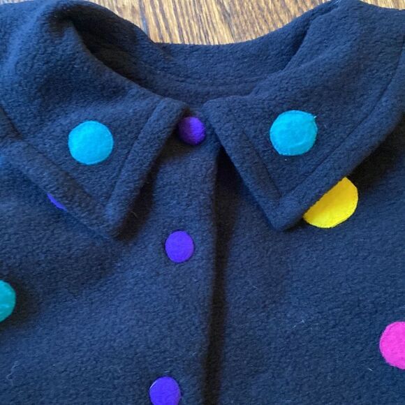 NWT Polkatots 18M Outdoor Fleece Jacket Polkadots - Picture 2 of 6